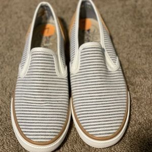 Margaritaville striped sneakers